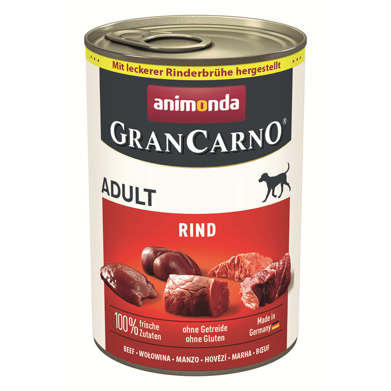 Animonda Dog Dose GranCarno Adult Rindfleisch pur 400 g