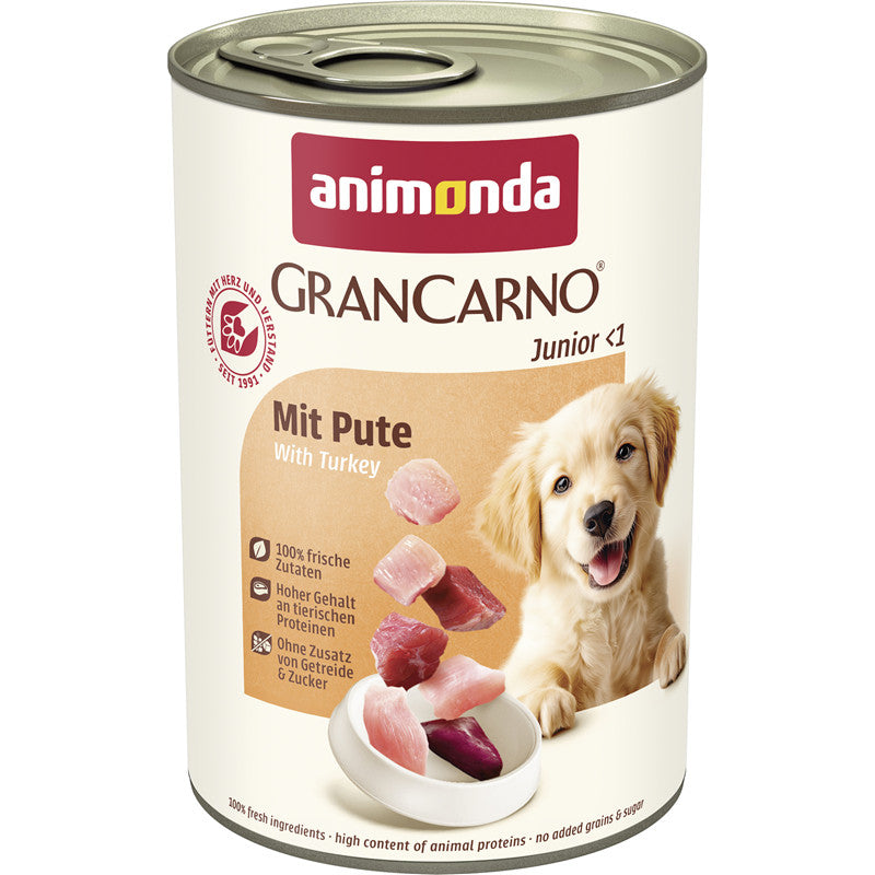 Animonda Dog Dose GranCarno Junior mit Pute 400 g