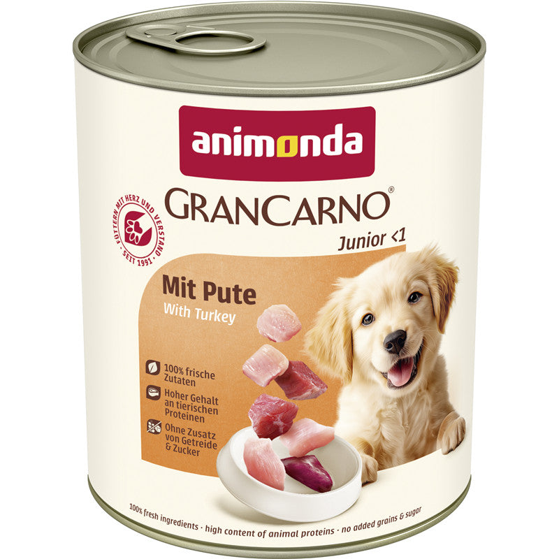 Animonda Dog Dose GranCarno Junior mit Pute 800 g