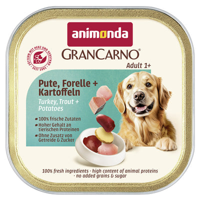 Animonda Dog GranCarno Country Adult Pute, Forelle + Kartoffel 150 g