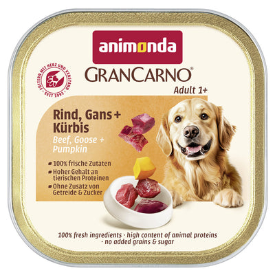 Animonda Dog GranCarno Country Adult Rind, Gans + Kürbis 150 g