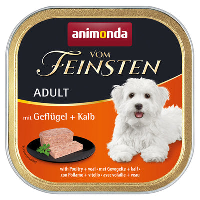 Animonda Dog Vom Feinsten Adult mit Geflügel & Kalb 150 g