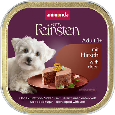 Animonda Dog Vom Feinsten Adult mit Hirsch 150 g