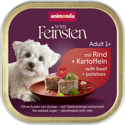 Animonda Dog Vom Feinsten Adult mit Rind & Kartoffeln 150 g