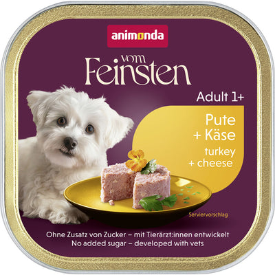 Animonda Dog Vom Feinsten Adult Pute & Käse 150 g