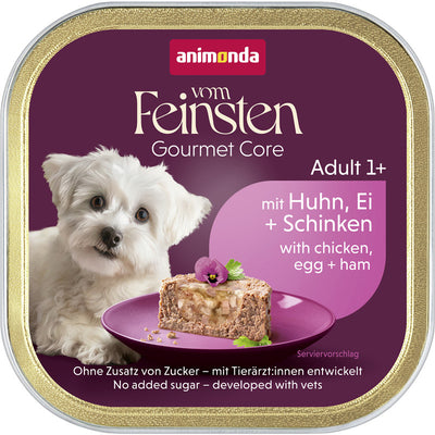 Animonda Dog Vom Feinsten Schlemmerkern mit Huhn, Ei & Schinken 150 g