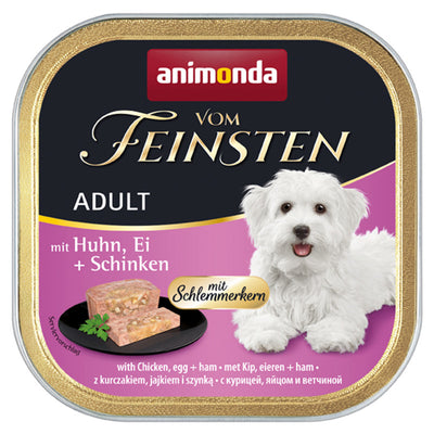 Animonda Dog Vom Feinsten Schlemmerkern mit Huhn, Ei & Schinken 150 g