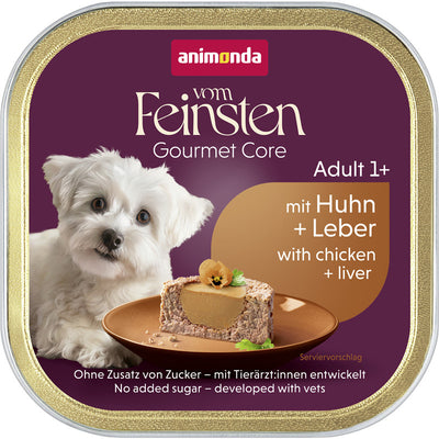 Animonda Dog Vom Feinsten Schlemmerkern mit Huhn & Leber 150 g