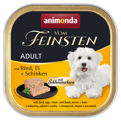 Animonda Dog Vom Feinsten Schlemmerkern mit Rind, Ei & Schinken 150 g