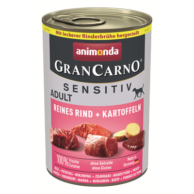 Animonda GranCarno Adult Sensitive Rind + Kartoffeln 400 g