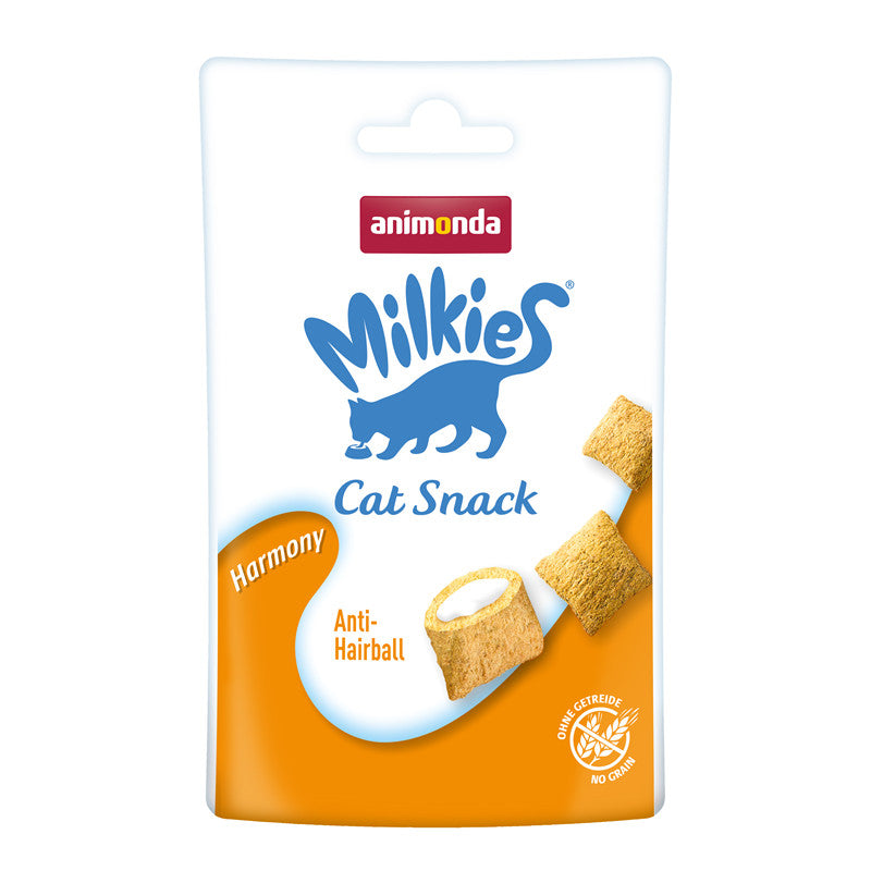 Animonda Snack Milkies Knusperkissen Harmony Anti Hairball 30 g