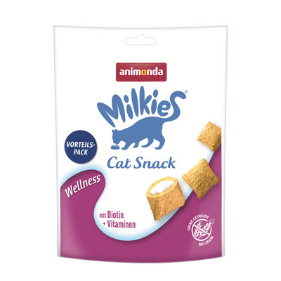 Animonda Snack Milkies Knusperkissen Wellness mit Biotin & Vitaminen 120 g