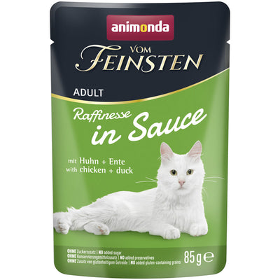 Animonda Vom Feinsten Raffinesse in Sauce Adult mit Huhn + Ente 85 g
