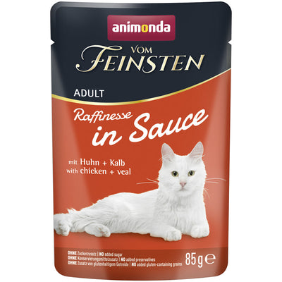 Animonda Vom Feinsten Raffinesse in Sauce Adult mit Huhn + Kalb 85 g