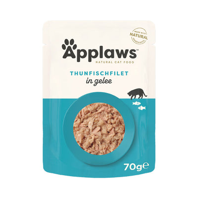 Applaws Katzen Nassfutter mit Thunfischfilet in Gelee 70 g