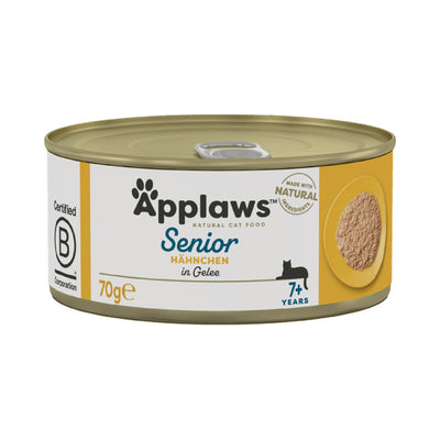 Applaws Katzen Senior Nassfutter mit Huhn in Gelee 70 g