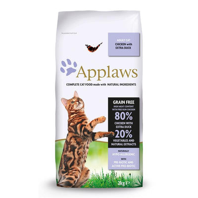 Applaws Katzen Trockenfutter Hünchen und Ente 2 kg