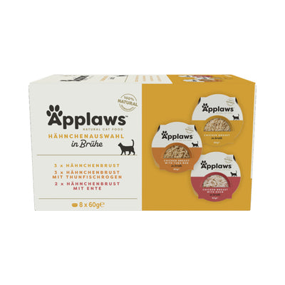 Applaws Multipack Selection Hühnchen 8 x 60 g