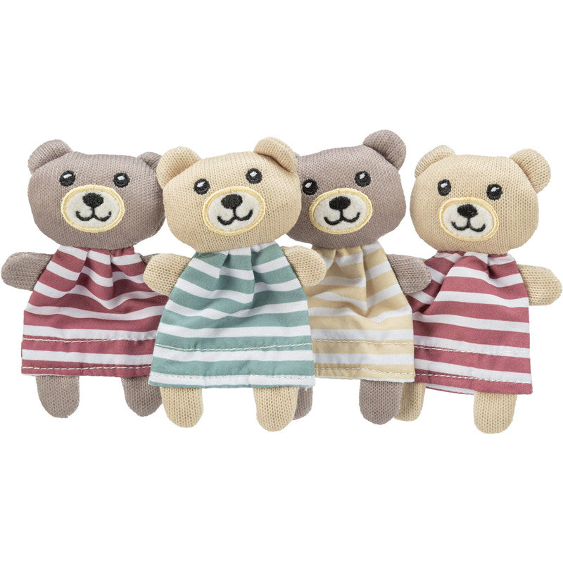 Bär mit Katzenminze 12 cm