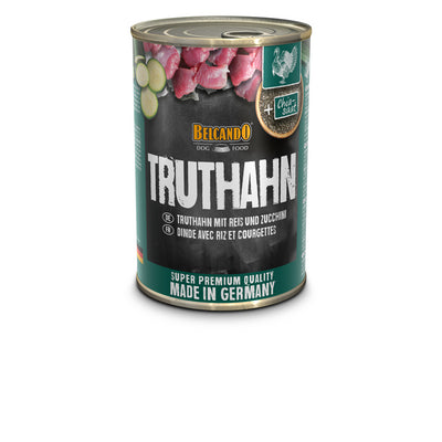 BELCANDO Dose Pute mit Reis und Zucchini 400 g