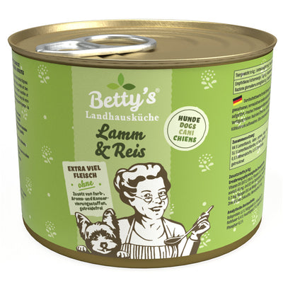 Betty's Landhausküche Hund Lamm & Reis 200 g