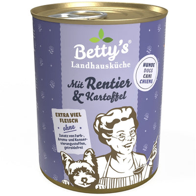 Betty's Landhausküche Hund mit Rentier & Kartoffel 400 g