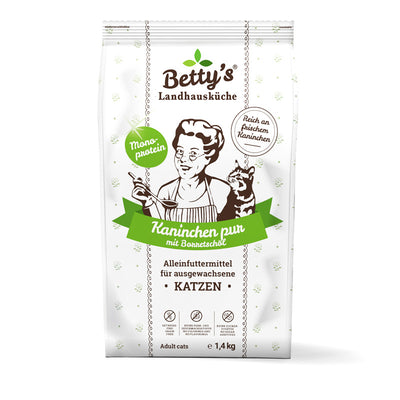 Betty`s Landhausküche Katze Adult Trocken Kaninchen pur 1,4 kg
