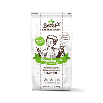 Betty`s Landhausküche Katze Adult Trocken Kaninchen pur 300 g