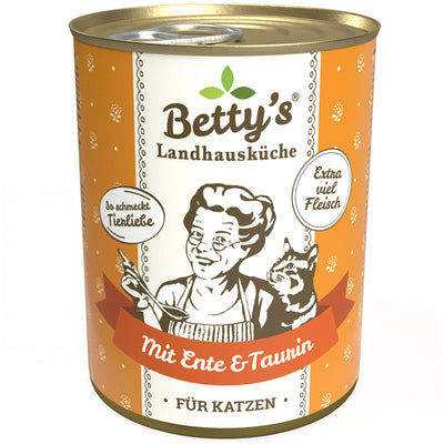 Betty's Landhausküche Katze mit Ente 400 g