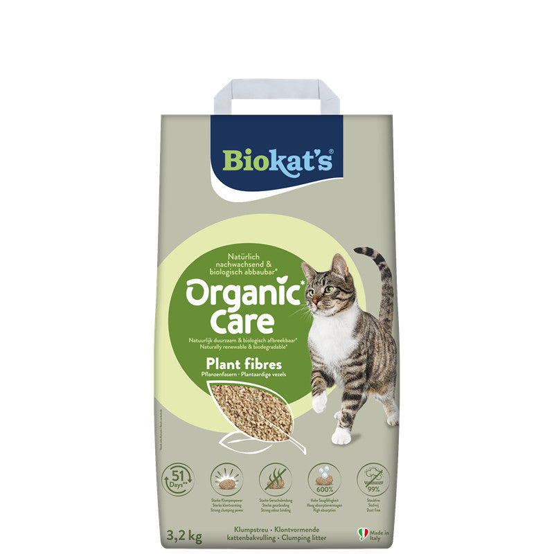 Biokat's Organic Care Plant fibres 3,2 kg 1 Stück