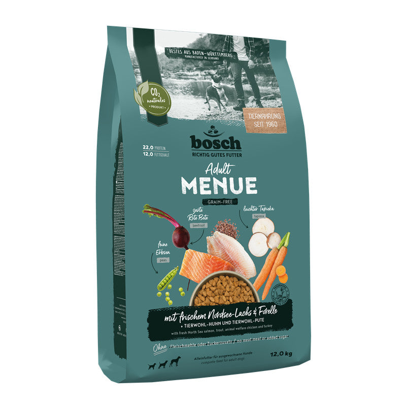 Bosch Dog HPC MENUE Adult mit Nordsee-Lachs 12 kg