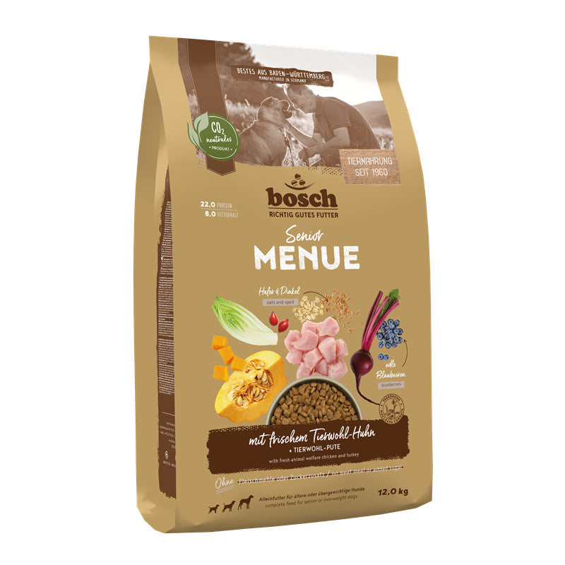 Bosch Dog HPC MENUE Senior mit Tierwohl-Huhn 12 kg