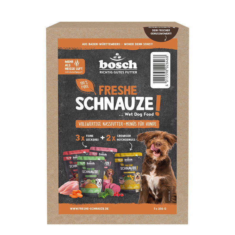 bosch Freshe Schnauze - Aktionspaket Nassfutter 5x250g 1 Stück