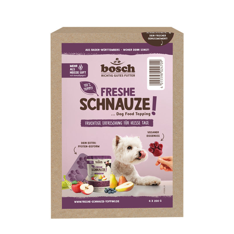 bosch Freshe Schnauze Topping - Aktionspaket Sommer 4x200g 1 Stück