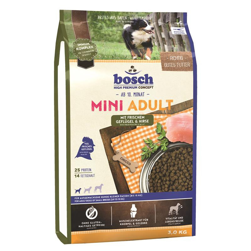 Bosch Mini Adult Geflügel & Hirse 3 kg