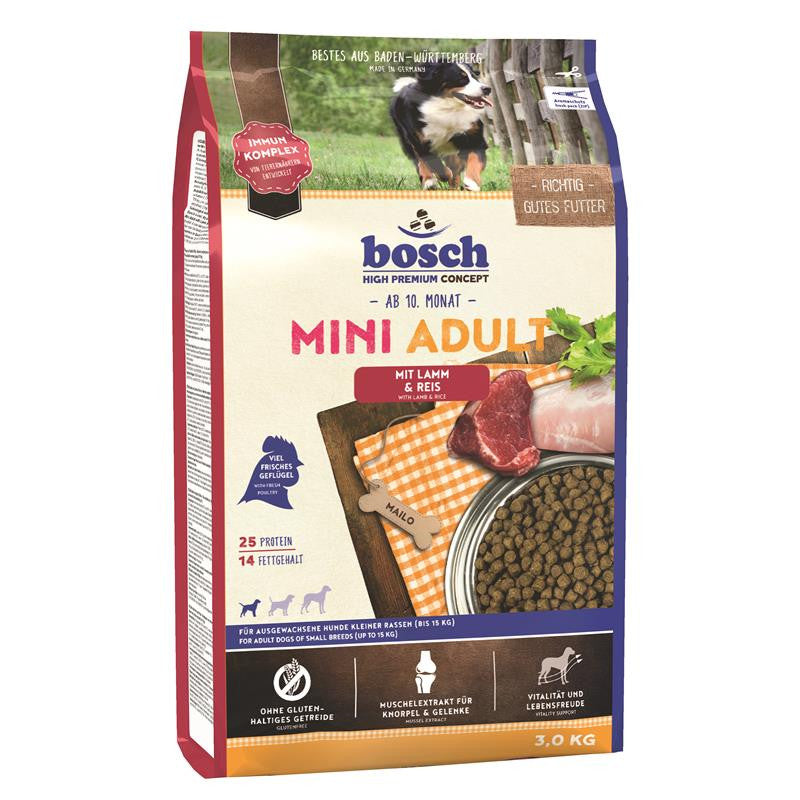 Bosch Mini Adult Lamm & Reis 3 kg