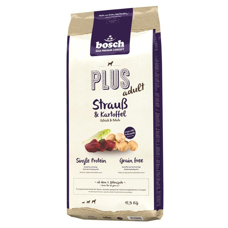 Bosch PLUS Strauß & Kartoffel 12,5 kg