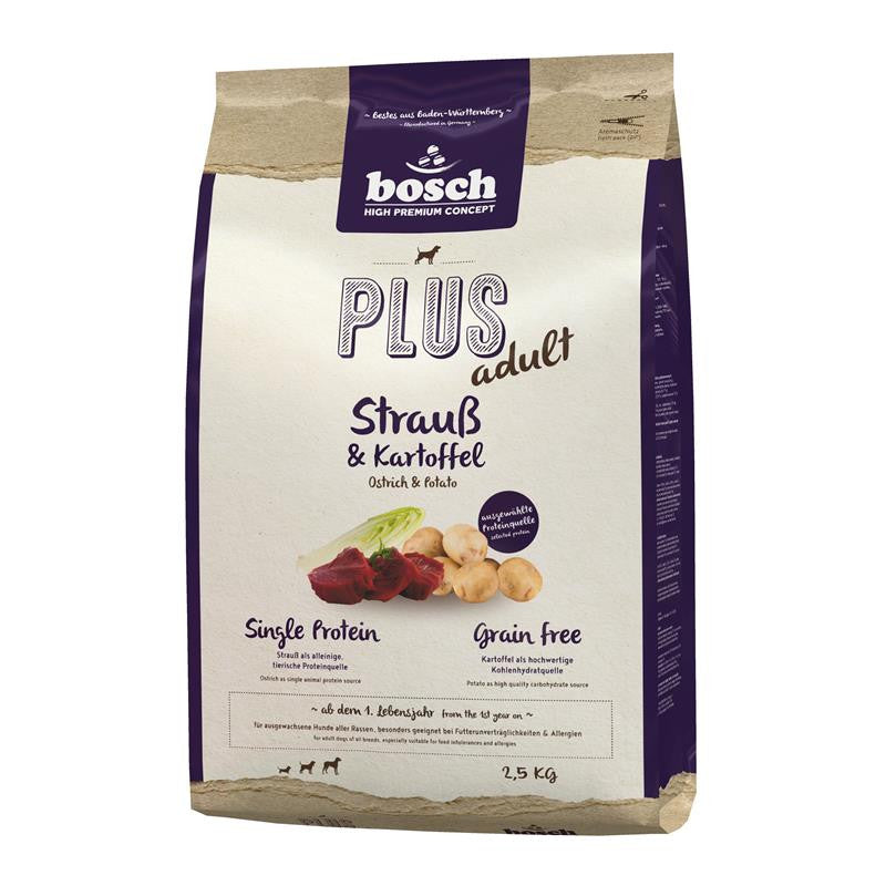 Bosch PLUS Strauß & Kartoffel 2,5 kg