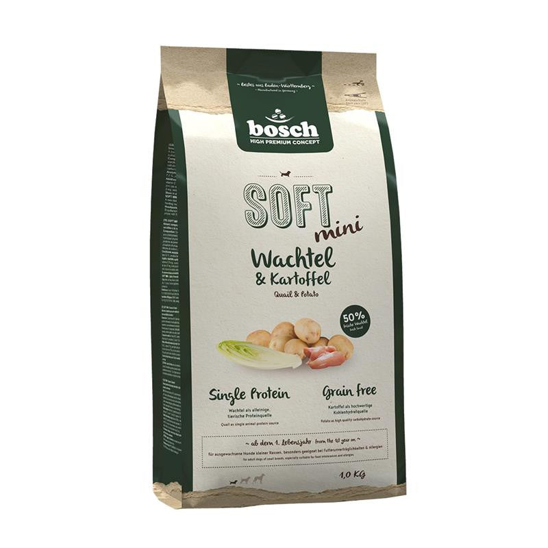 Bosch SOFT Mini Wachtel & Kartoffel 1 kg