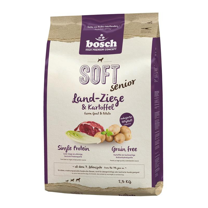 Bosch SOFT Senior Ziege & Kartoffel 2,5 kg