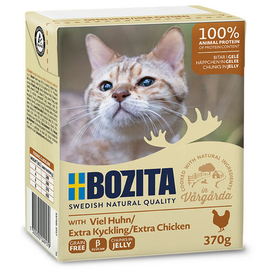 Bozita Feline Tetra Recart Häppchen in Gelee mit viel Huhn 370 g