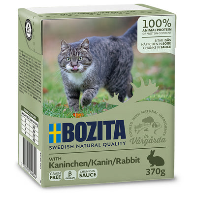 Bozita Feline Tetra Recart Häppchen in Soße Kaninchen 370 g