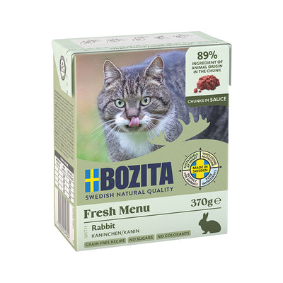 Bozita Feline Tetra Recart Häppchen in Soße Kaninchen 370 g