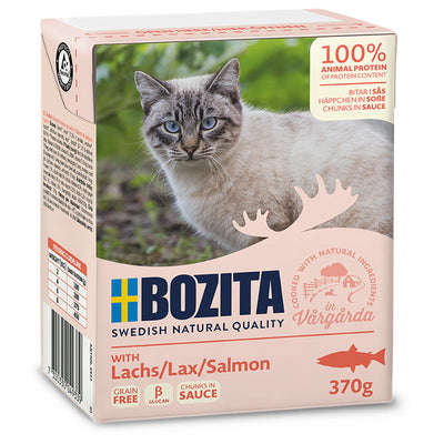 Bozita Feline Tetra Recart Häppchen in Soße Lachs 370 g