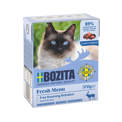 Bozita Feline Tetra Recart Häppchen in Soße Rentier 370 g