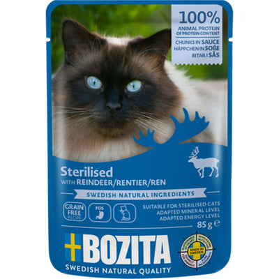 Bozita Sterilised Häppchen in Sauce Rentier 85 g