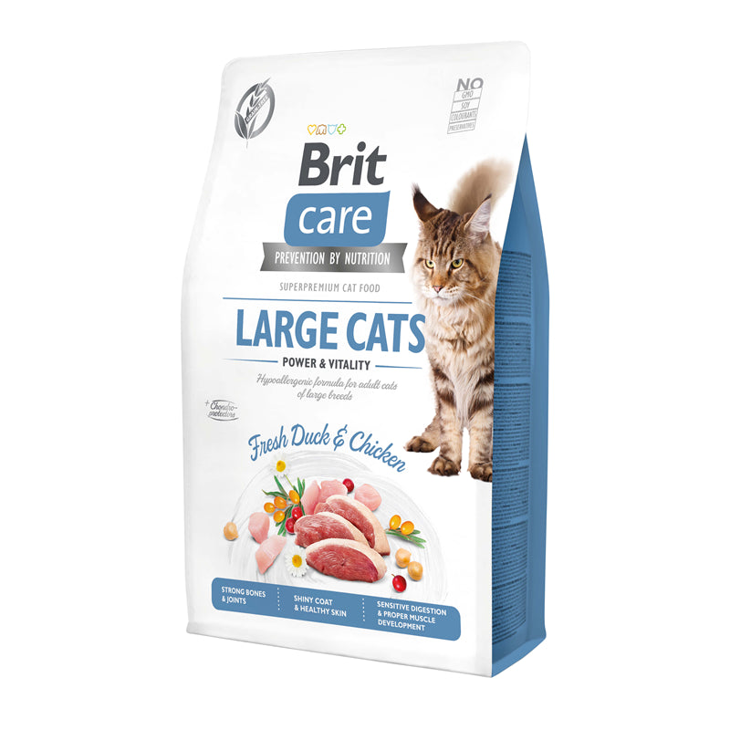 Brit Care Cat - Large Cats - Power & Vitality  2 kg