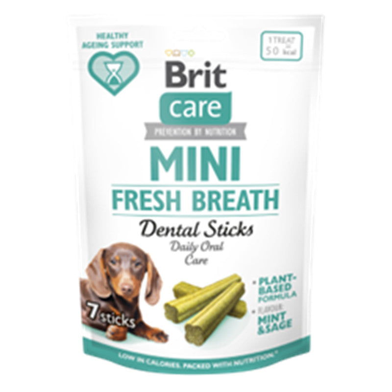 Brit Care Dog Mini Treats - FRESH BREATH 120 g