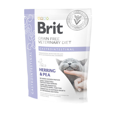 Brit Grain-Free Veterinary Diets - Cat - Gastrointestinal 400 g