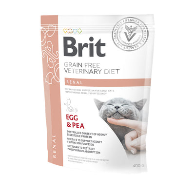 Brit Grain-Free Veterinary Diets - Cat - Renal 400 g